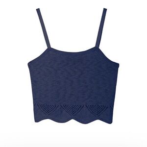 NEW Frye Crochet‎ Hem Tank. Medium